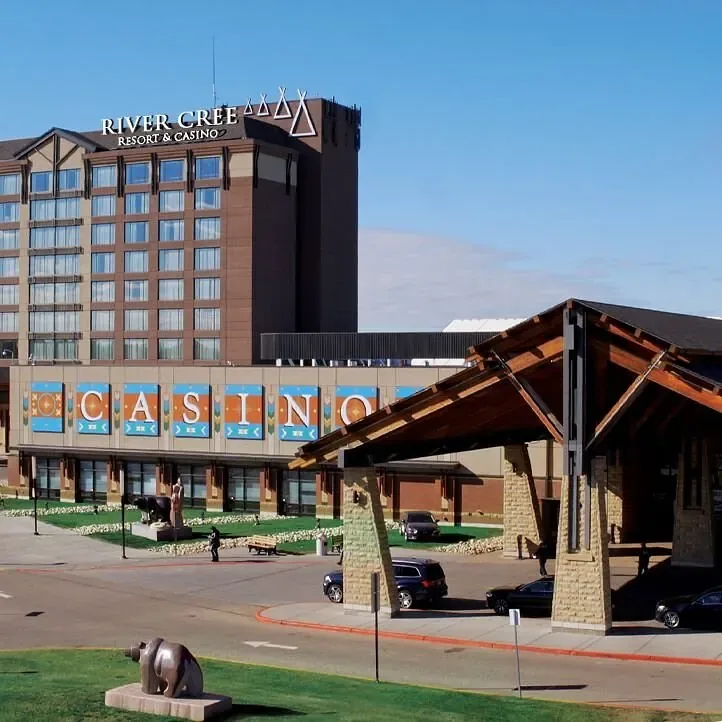 River Cree Resort and Casino grounds